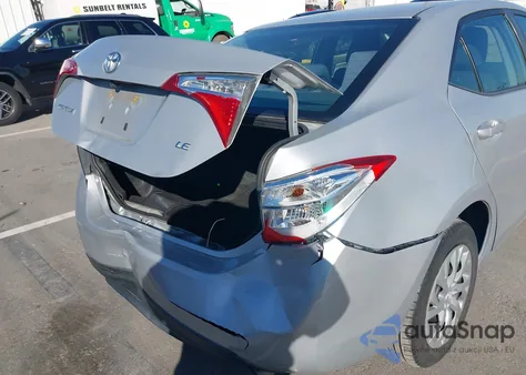 2017 Toyota Corolla Le из США, поврежденный, VIN 2T1BURHE3HC794883